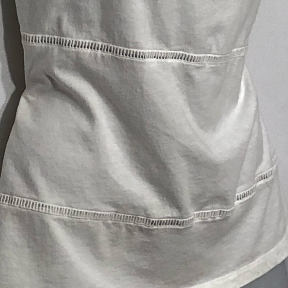 OLD NAVY white summer top sleeveless - Picture 9 of 10